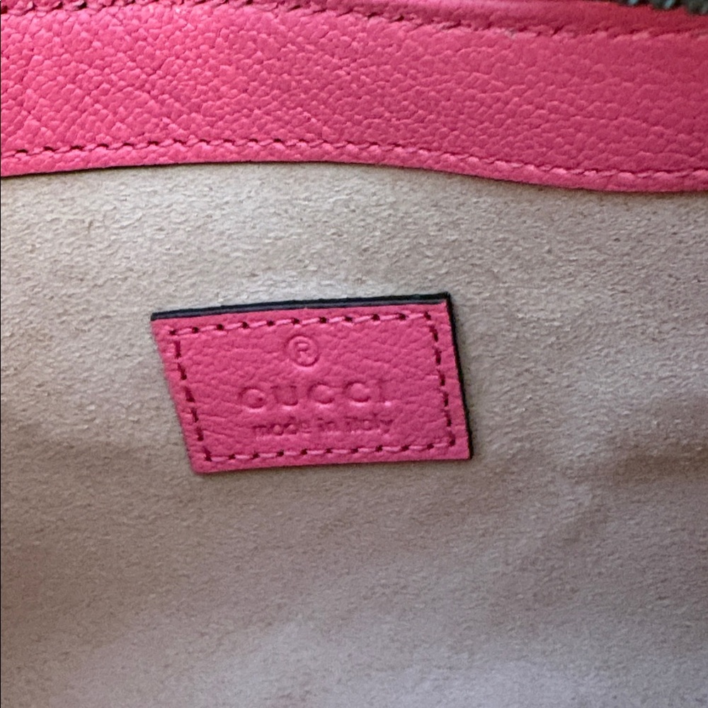 SOLD* The Gucci Aphrodite Small Grained-leather Shoulder Bag - Picture 14 of 14